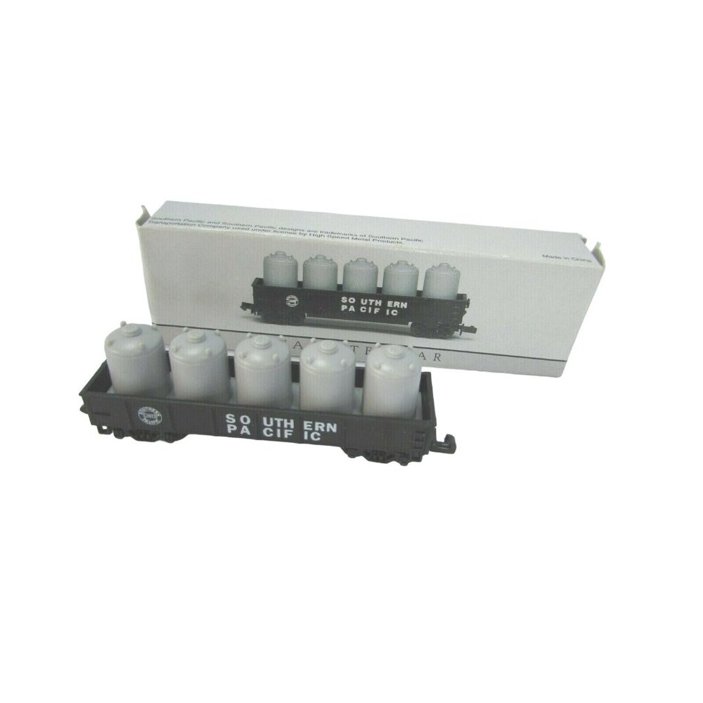 High Speed Metal Products Southern Pacific Black Canister Car N Gauge 30121
